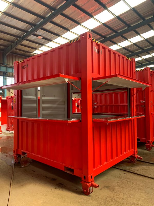 10ft high cube cafe container 4