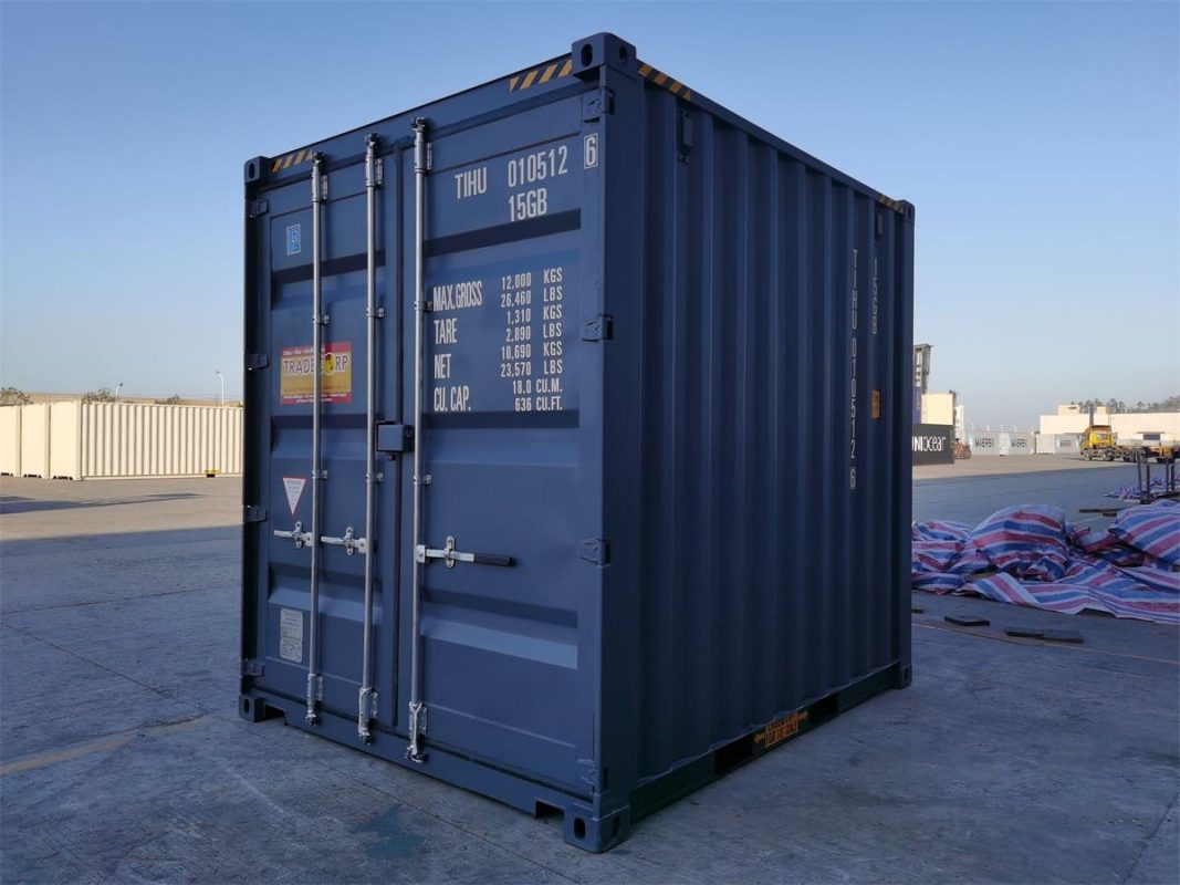 10' high cube shipping container