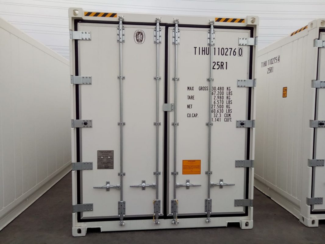 20' high cube refrigerated container