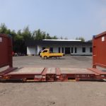 20' flat rack shipping containers 2