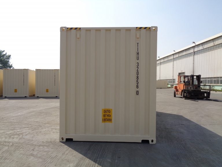 20' hc light ivory shipping containers for sale