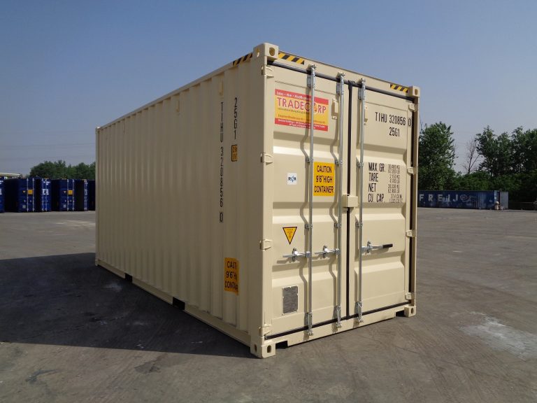 20' high cube shipping container