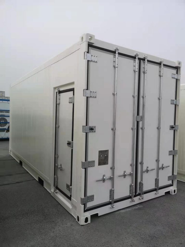 20'HC Refrigerated Container with Side PA Door-6