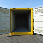 20' high cube side open dangerous goods container 14