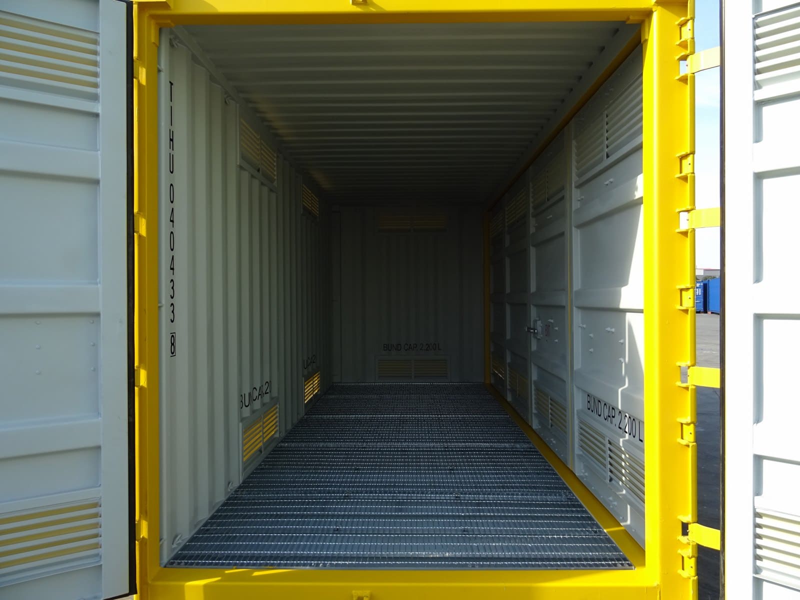 20' high cube dangerous container 15