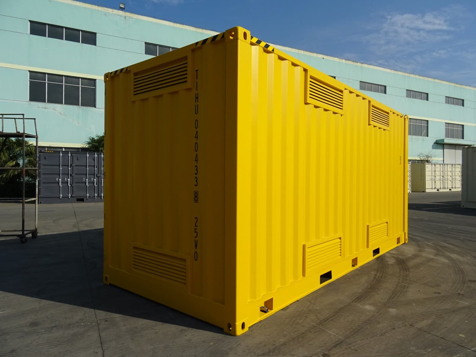 20' high cube side open dangerous goods container 5