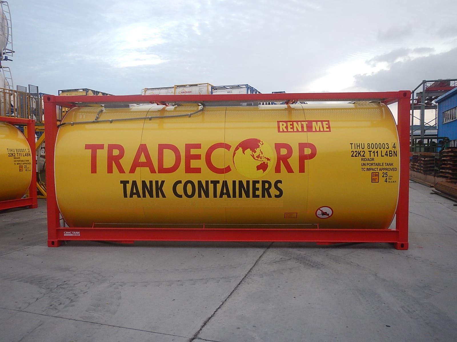20ft Tank Containers 11 25KL 12