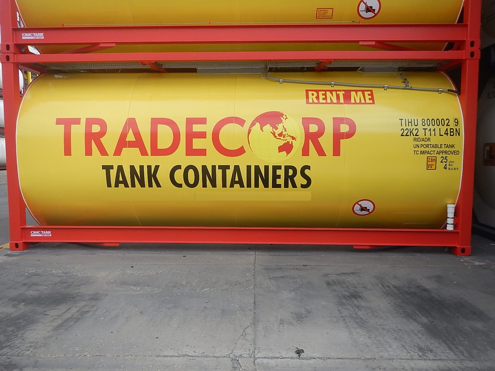 20ft Tank Containers 11 25KL 14