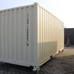 20ft storage container with 2x roll-up doors 7
