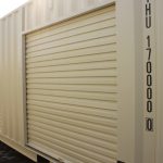 20ft storage container with 2x roll-up doors 9