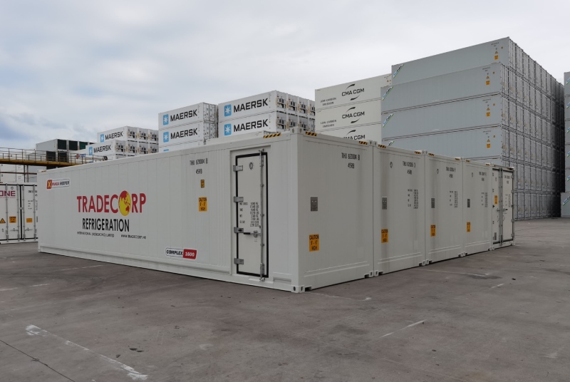 cold storage, 40' High Cube Cold Storage Complex, cold storage, refrigerated containers, shipping containers for sale