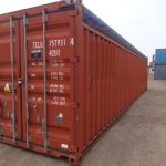 40ft open top shipping container