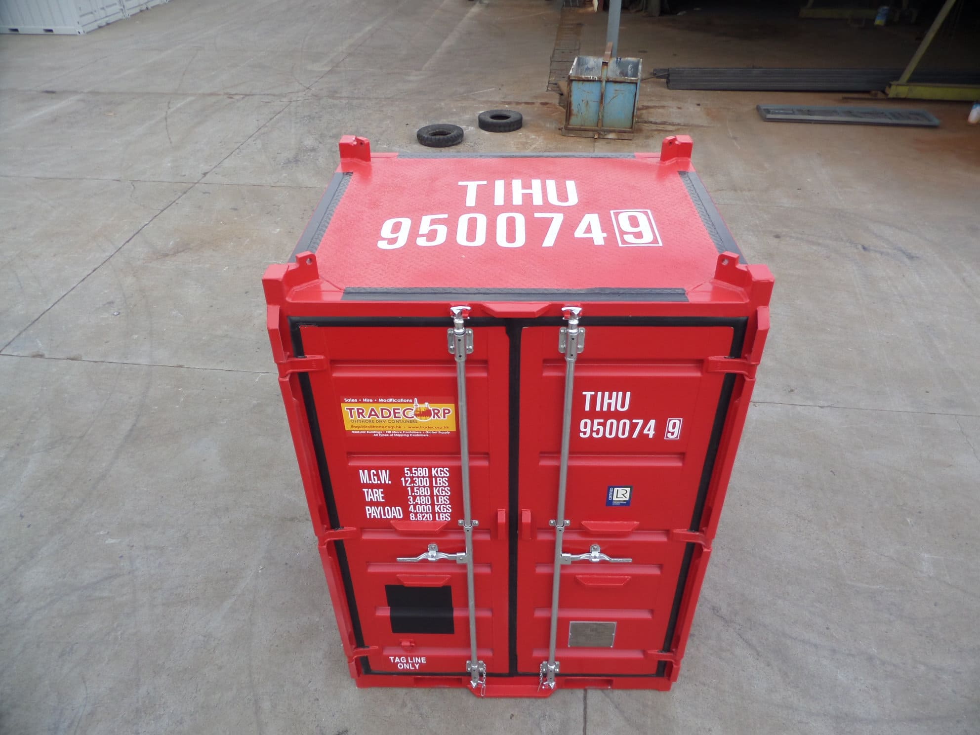 9.5 mini dnv container