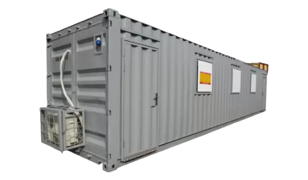 40' Office Container Grey, Shipping containers for sale, shipping containers, conex for sale, conex containers, conex box, shipping container, shipping containers house
